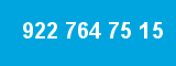922 764 75 15
